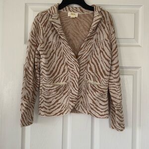 Womens size XXSP Anthropologie brand Maeve knit jacket.